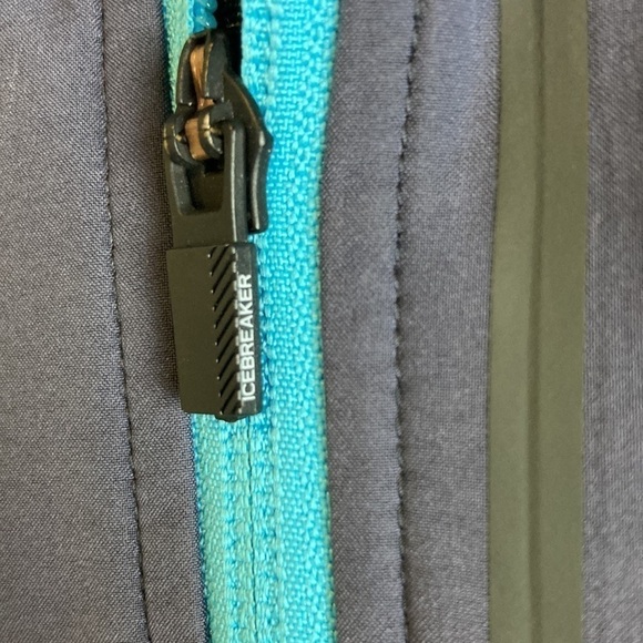 Icebreaker Merino GT Softshell Vest Sz M Full Zip Pockets Gorpcore Scandi Girl - Picture 13 of 16